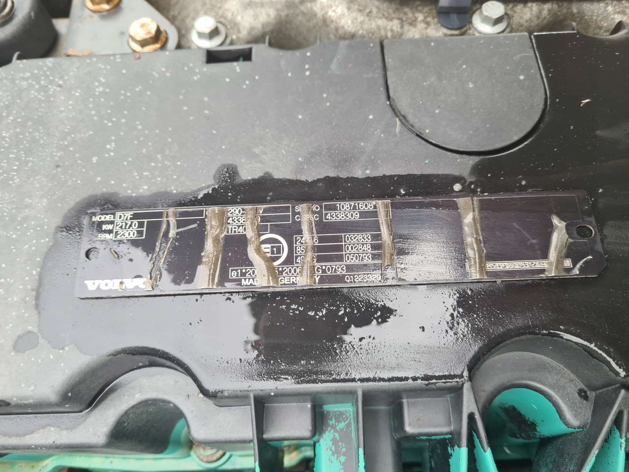 VOLVO SILNIK KOMPLETNY VOLVO FL FE D7F 290 RENAULT PREMIUM MIDLUM DXI 7 290 LIFT - Engine for Truck: picture 5 VOLVO SILNIK KOMPLETNY VOLVO FL FE D7F 290 RENAULT PREMIUM MIDLUM DXI 7 290 LIFT - Engine for Truck: picture 5