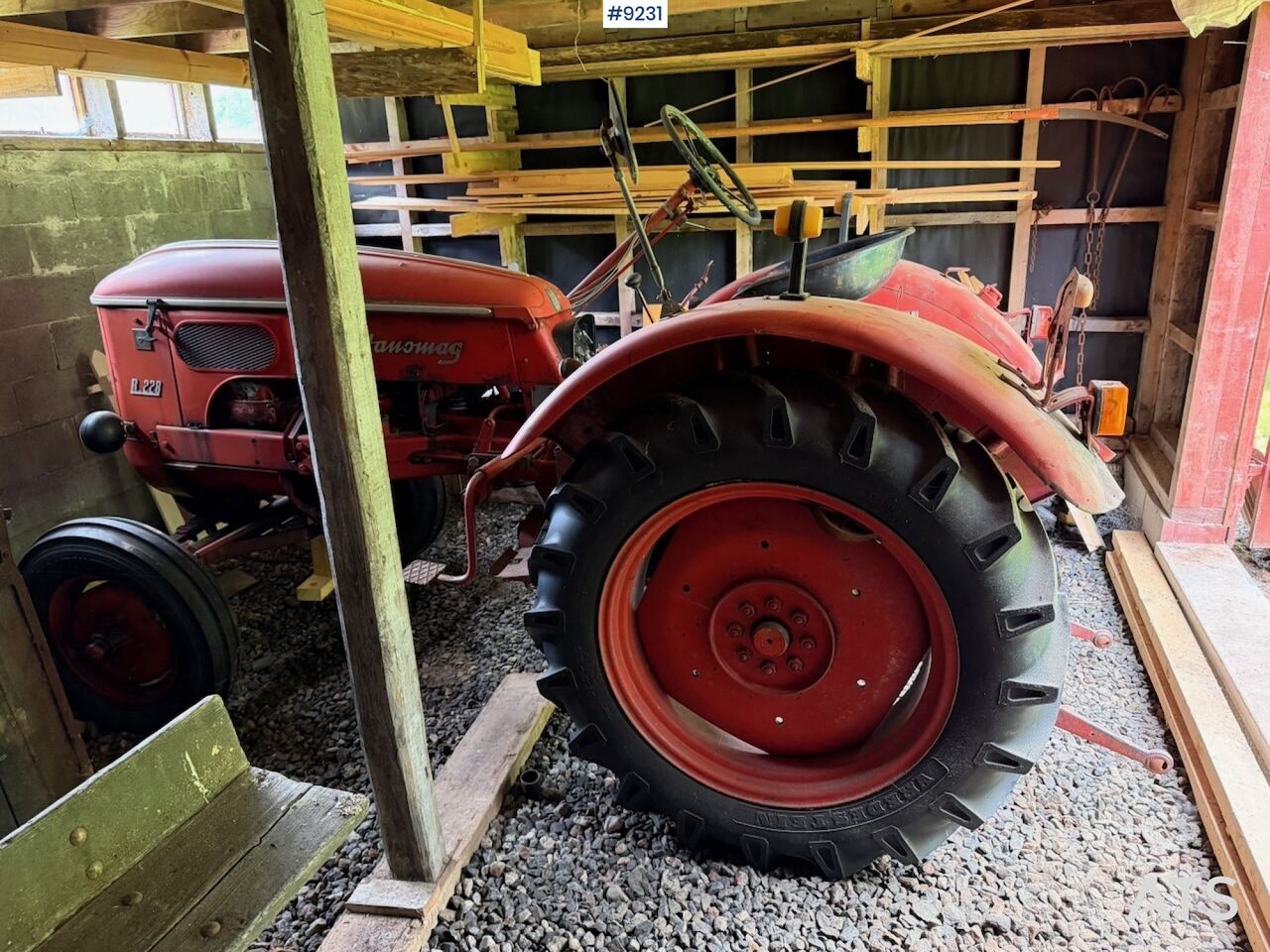 1959 Hanomag R228 Tractor - Farm tractor: picture 1 1959 Hanomag R228 Tractor - Farm tractor: picture 1