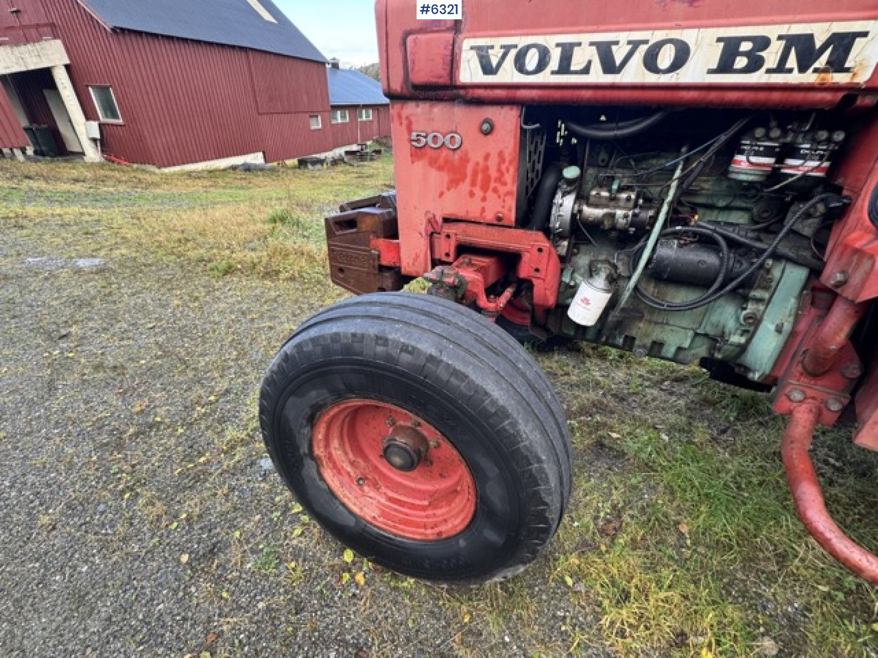 Farm tractor 1977 Volvo BM 500 tractor: picture 14
