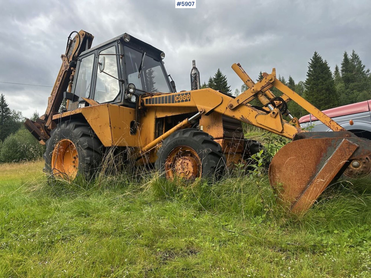 1979 CASE 580 backhoe. REP.OBJECT. WATCH VIDEO. - Farm tractor: picture 3 1979 CASE 580 backhoe. REP.OBJECT. WATCH VIDEO. - Farm tractor: picture 3