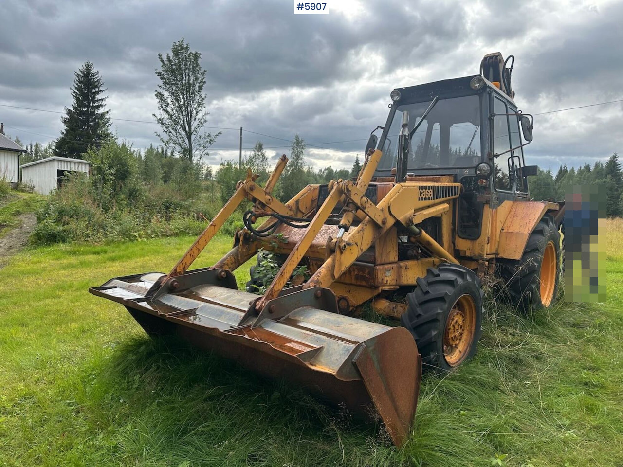 1979 CASE 580 backhoe. REP.OBJECT. WATCH VIDEO. - Farm tractor: picture 5 1979 CASE 580 backhoe. REP.OBJECT. WATCH VIDEO. - Farm tractor: picture 5