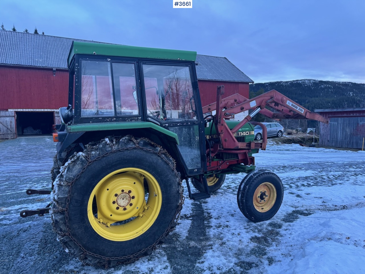 1980 John Deere 1140 Synchron w/ Front loader and bucket - Farm tractor: picture 4 1980 John Deere 1140 Synchron w/ Front loader and bucket - Farm tractor: picture 4
