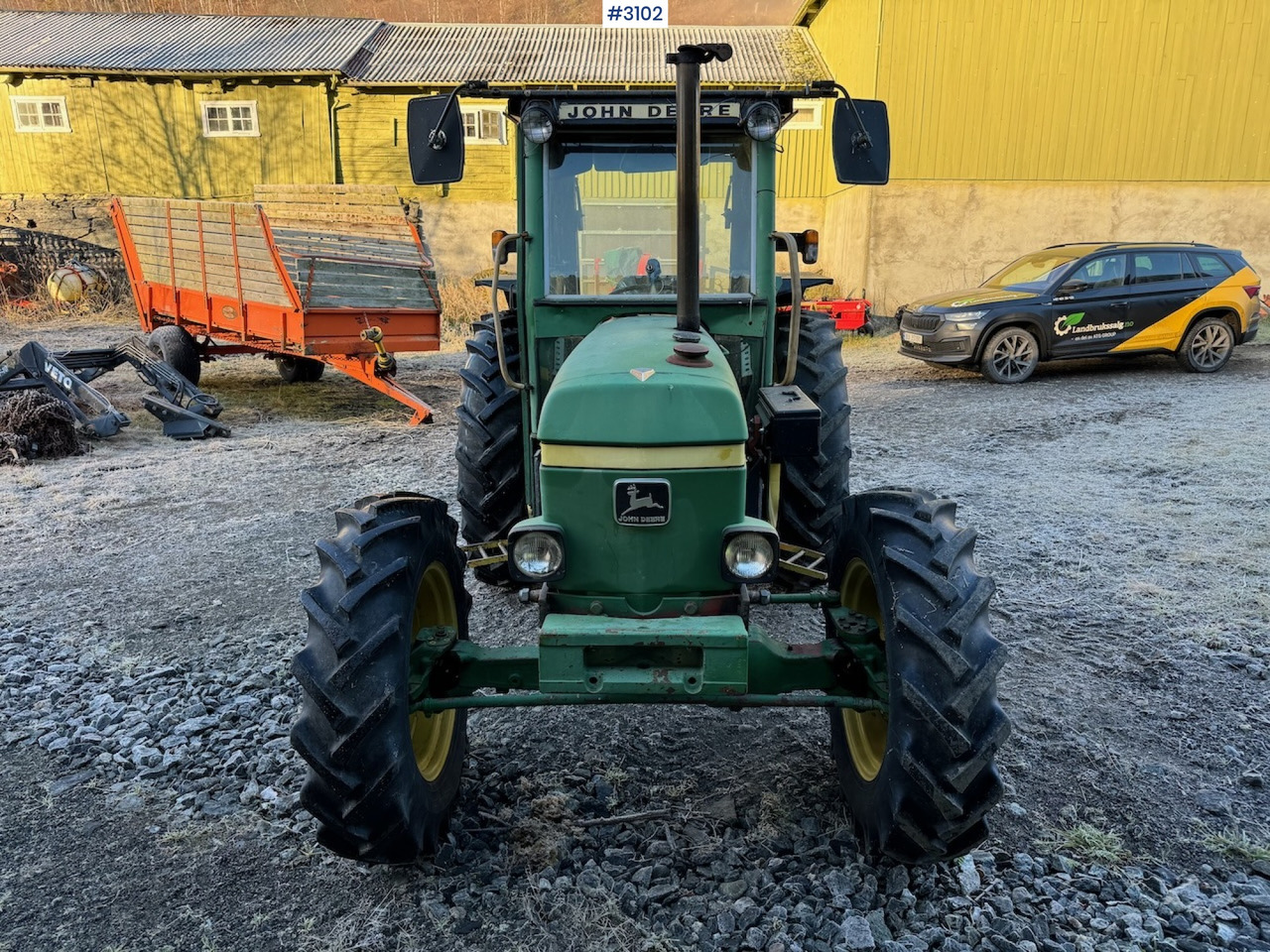 1981 John Deere 1140 Synchron with front loader - Farm tractor: picture 2 1981 John Deere 1140 Synchron with front loader - Farm tractor: picture 2