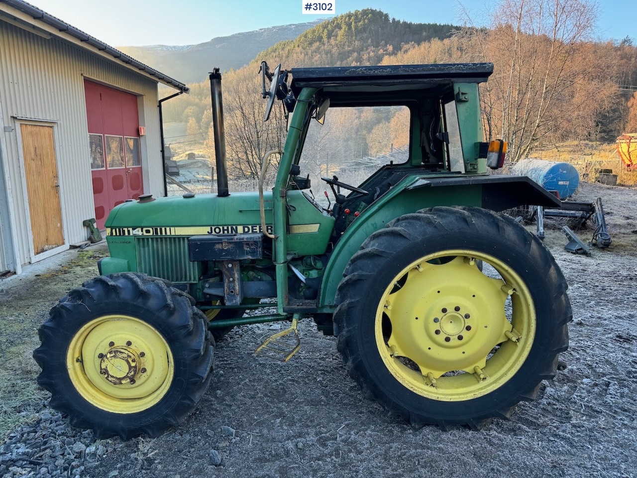 1981 John Deere 1140 Synchron with front loader - Farm tractor: picture 5 1981 John Deere 1140 Synchron with front loader - Farm tractor: picture 5