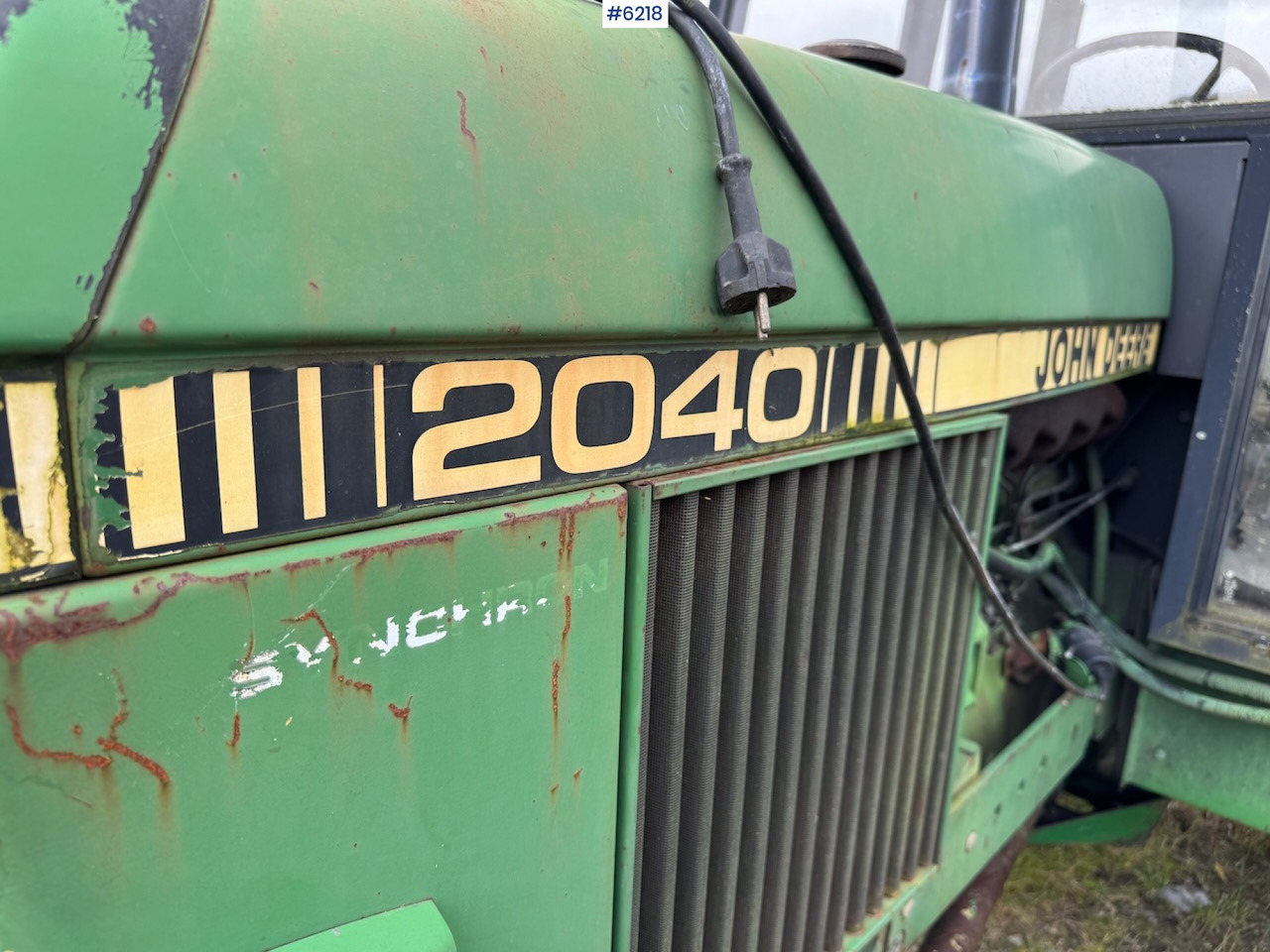 1981 John Deere 2040 Synchron - Farm tractor: picture 4 1981 John Deere 2040 Synchron - Farm tractor: picture 4