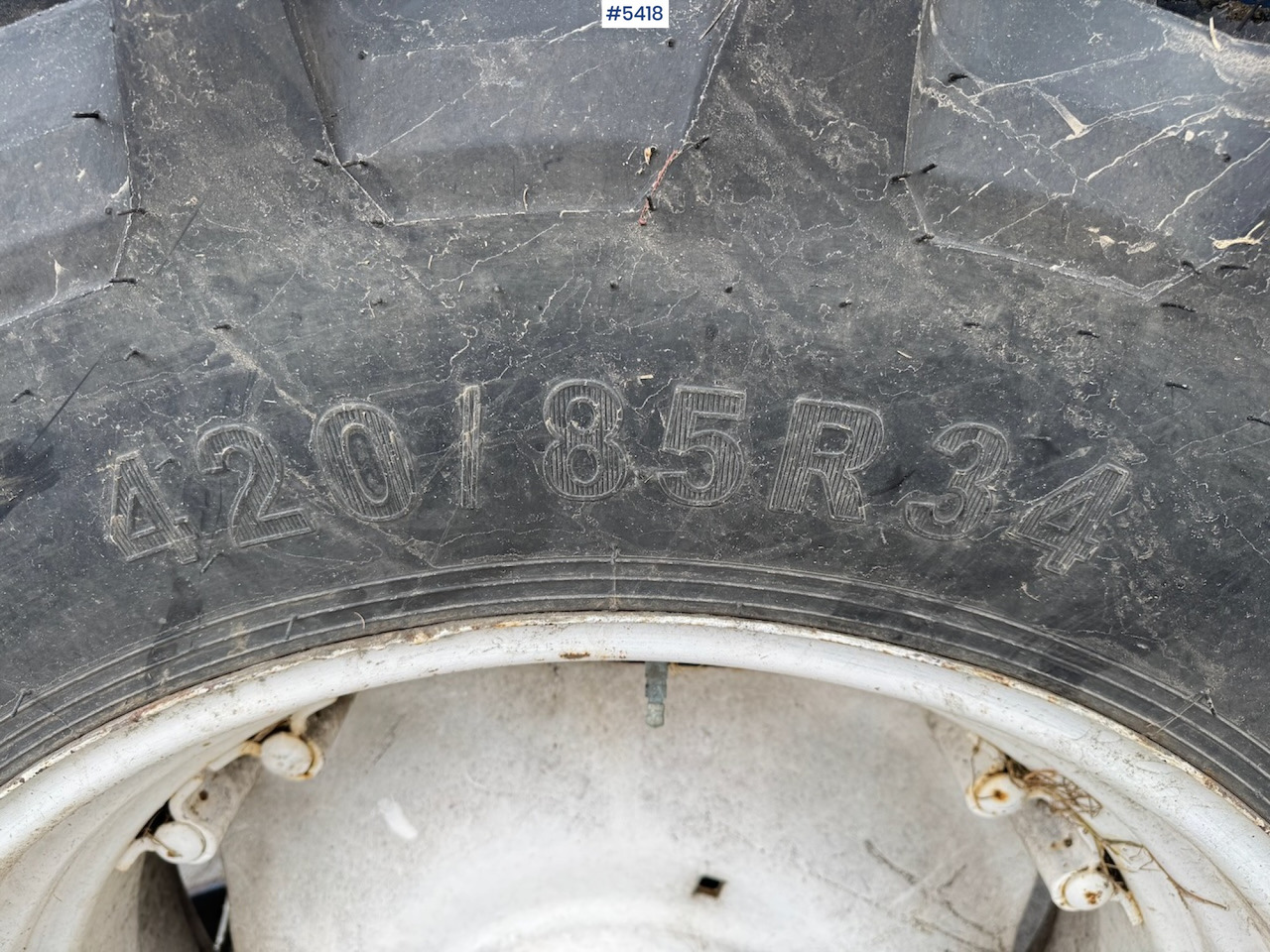 Farm tractor 1982 Ford 7610 w/ front loader.: picture 16