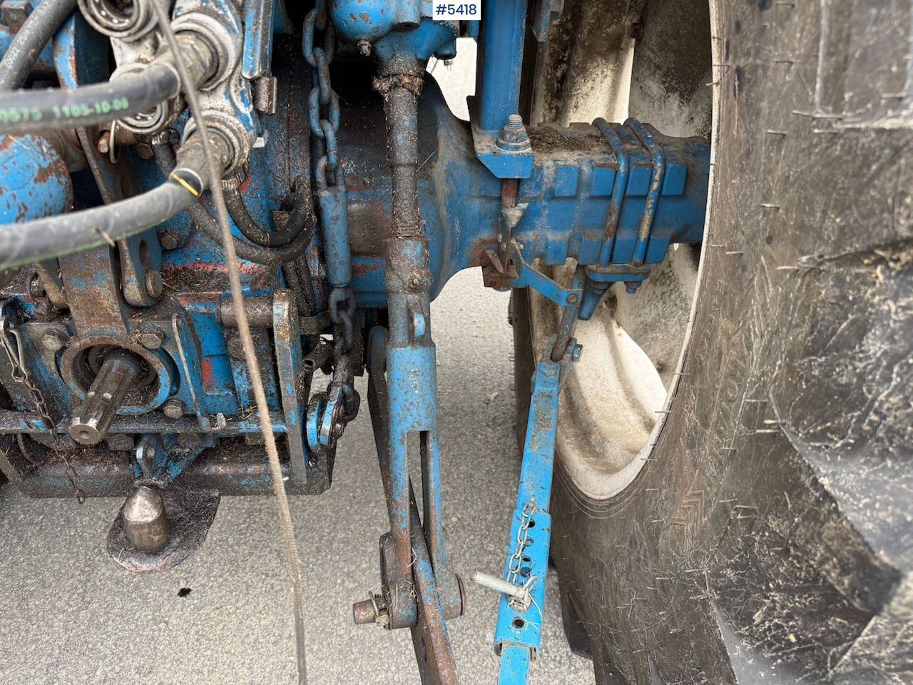 Farm tractor 1982 Ford 7610 w/ front loader.: picture 19