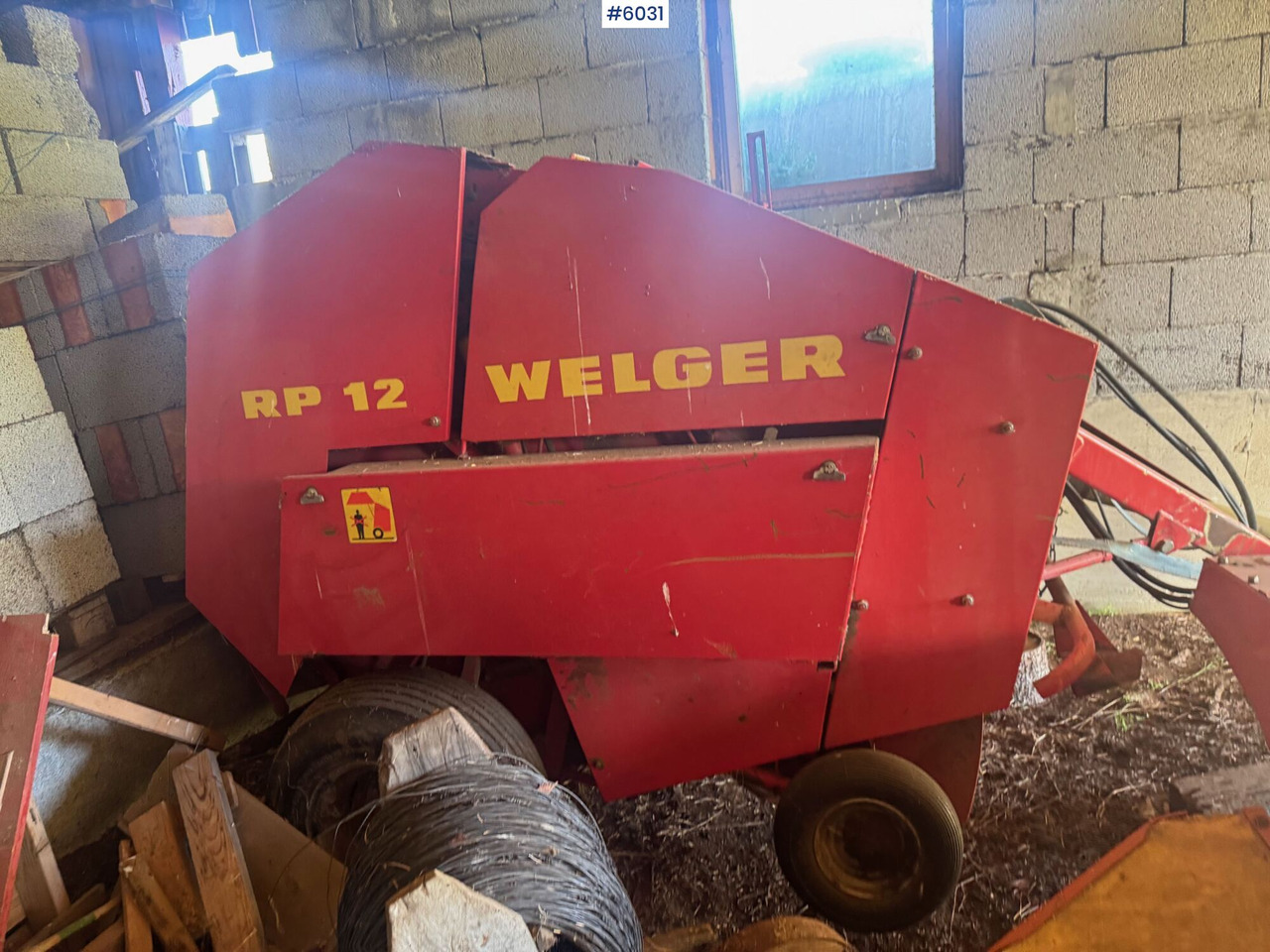 1983 Welger RP 12 round baler - Hay and forage equipment: picture 2 1983 Welger RP 12 round baler - Hay and forage equipment: picture 2