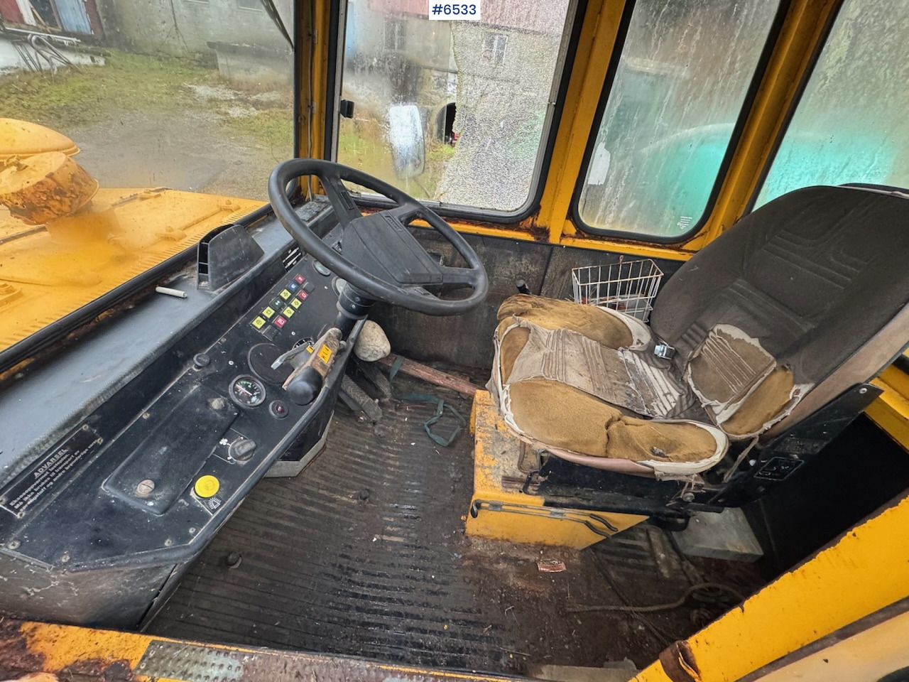 Articulated dumper 1984 Volvo 861 Dumper 6x6. Lightly repair object.: picture 19
