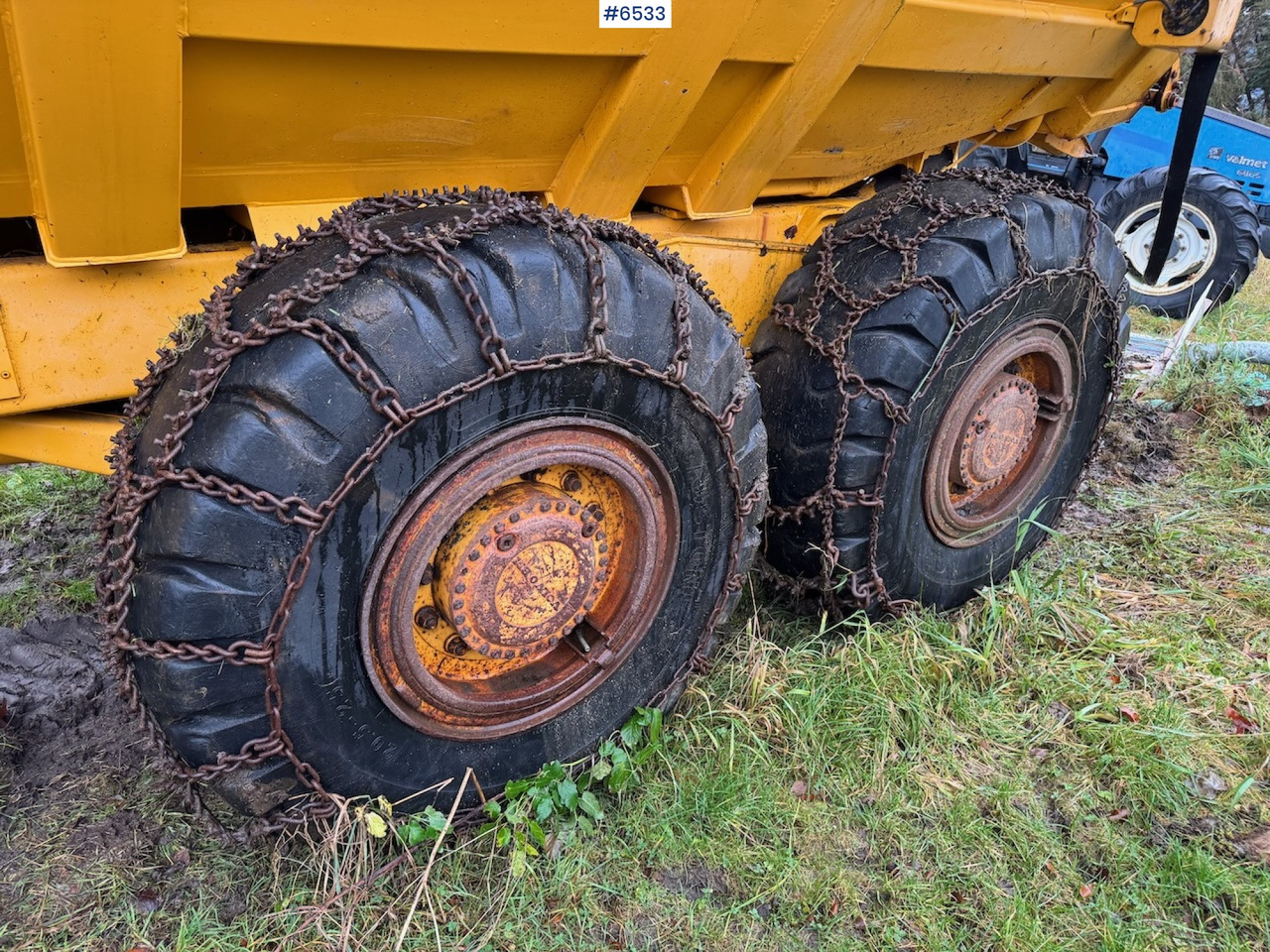 Articulated dumper 1984 Volvo 861 Dumper 6x6. Lightly repair object.: picture 14