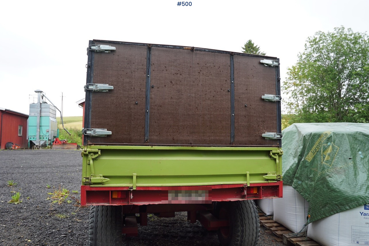 1985 Moelven tractor trailer w/ tipper. - Farm trailer: picture 3 1985 Moelven tractor trailer w/ tipper. - Farm trailer: picture 3