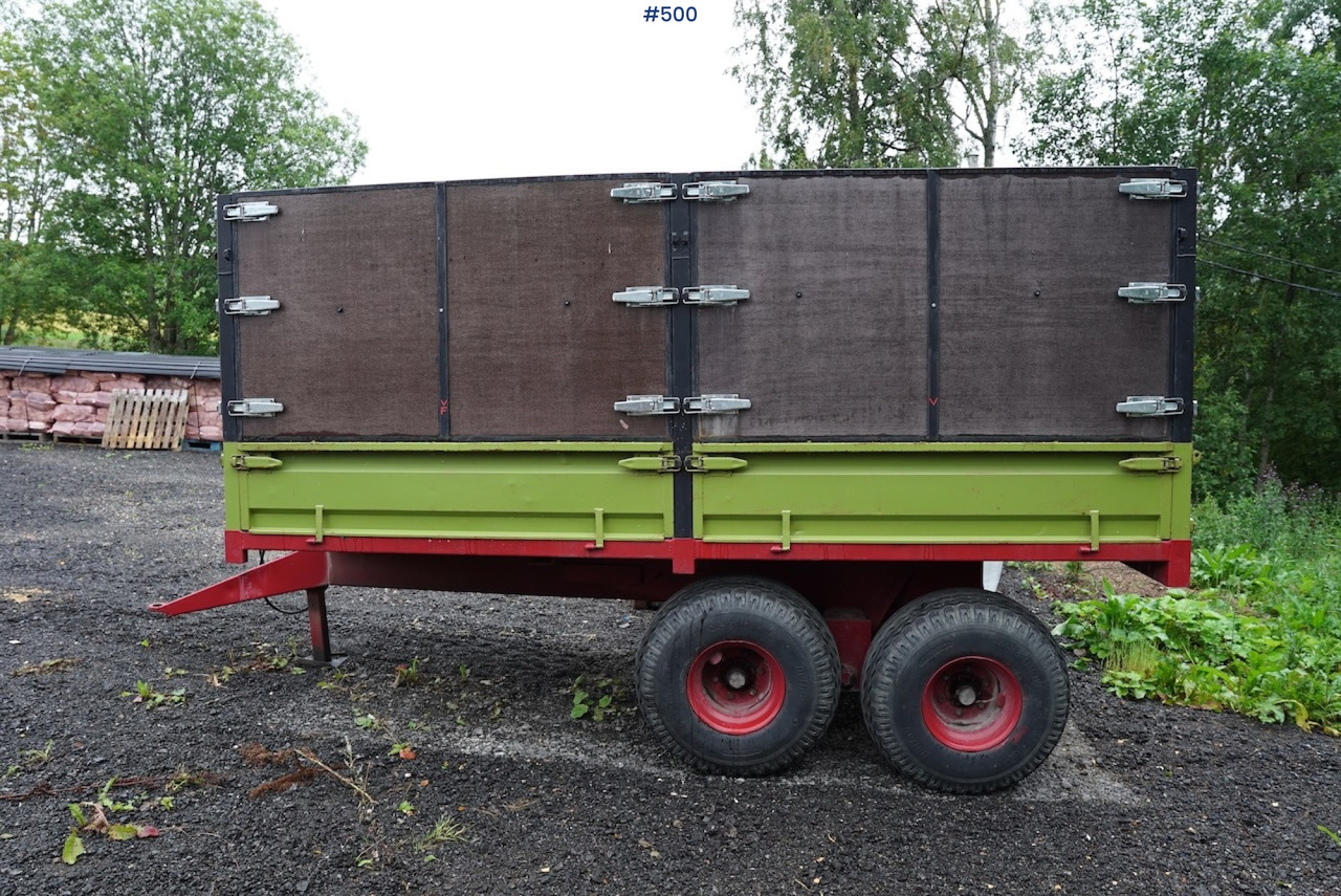 1985 Moelven tractor trailer w/ tipper. - Farm trailer: picture 2 1985 Moelven tractor trailer w/ tipper. - Farm trailer: picture 2