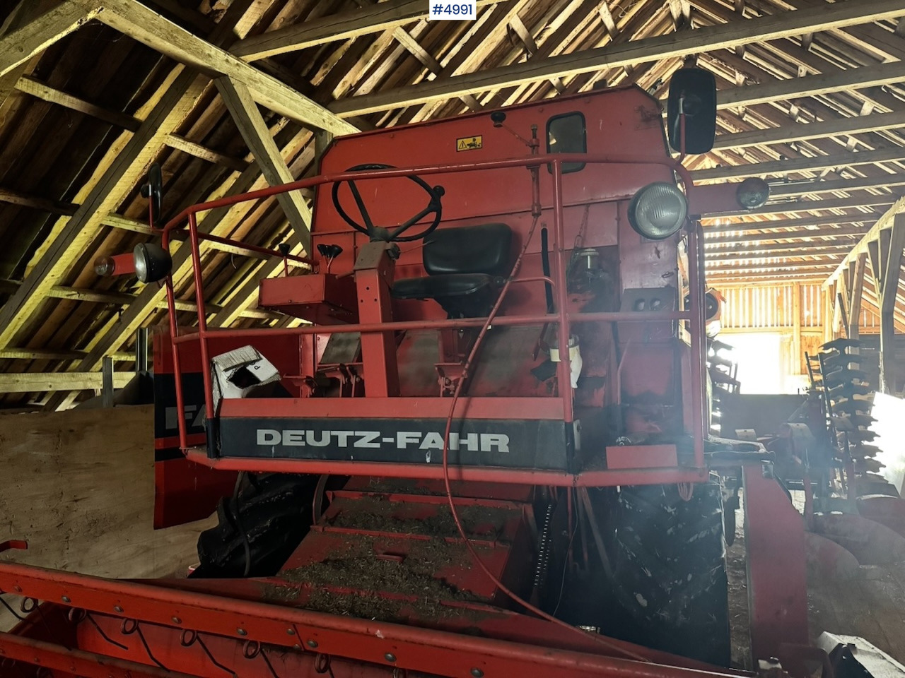 1986 Deutz Fahr M660 Combine Harvester - Combine harvester: picture 3 1986 Deutz Fahr M660 Combine Harvester - Combine harvester: picture 3