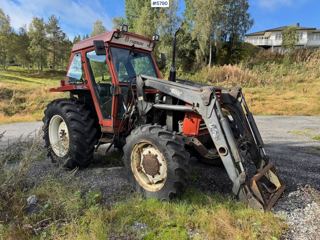 1986 Fiat 70-90 DT w/ front loader. - Farm tractor: picture 5 1986 Fiat 70-90 DT w/ front loader. - Farm tractor: picture 5