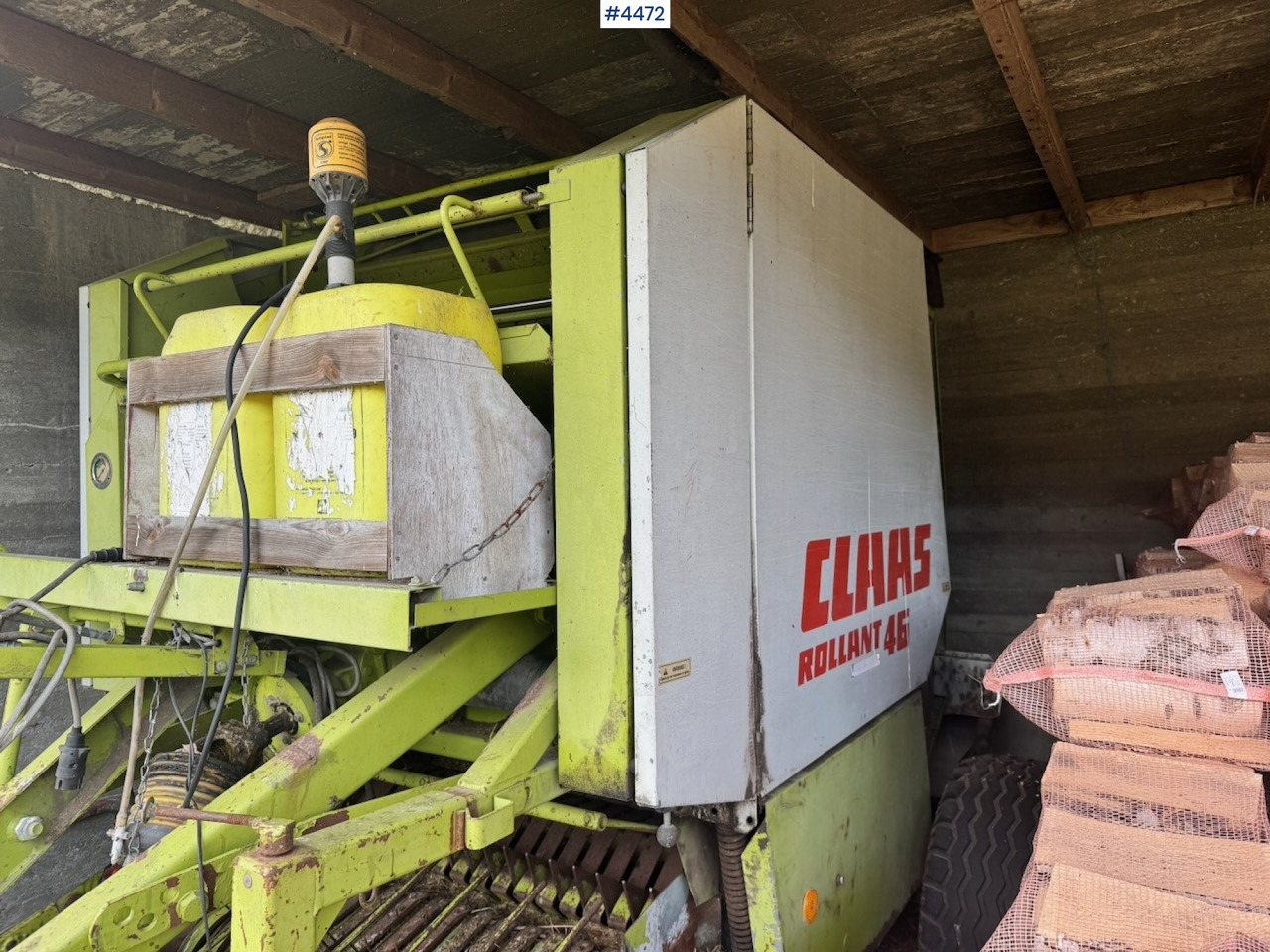 1990 Claas Rollant 46 Round Baler - Hay and forage equipment: picture 2 1990 Claas Rollant 46 Round Baler - Hay and forage equipment: picture 2