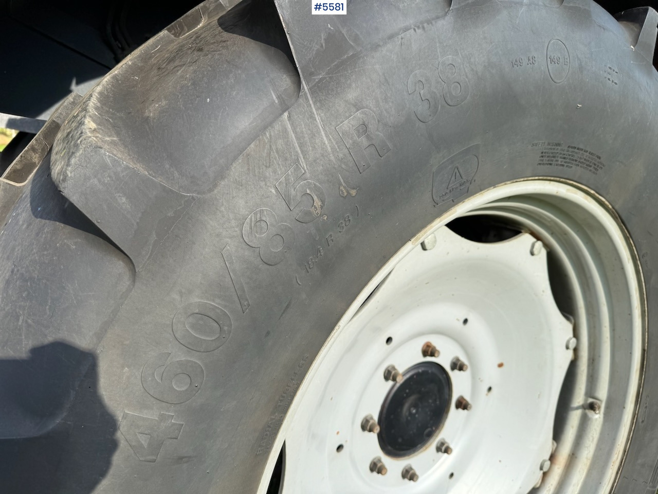 Farm tractor 1992 Case IH 845 XL w/ front hydraulics: picture 6 Farm tractor 1992 Case IH 845 XL w/ front hydraulics: picture 6