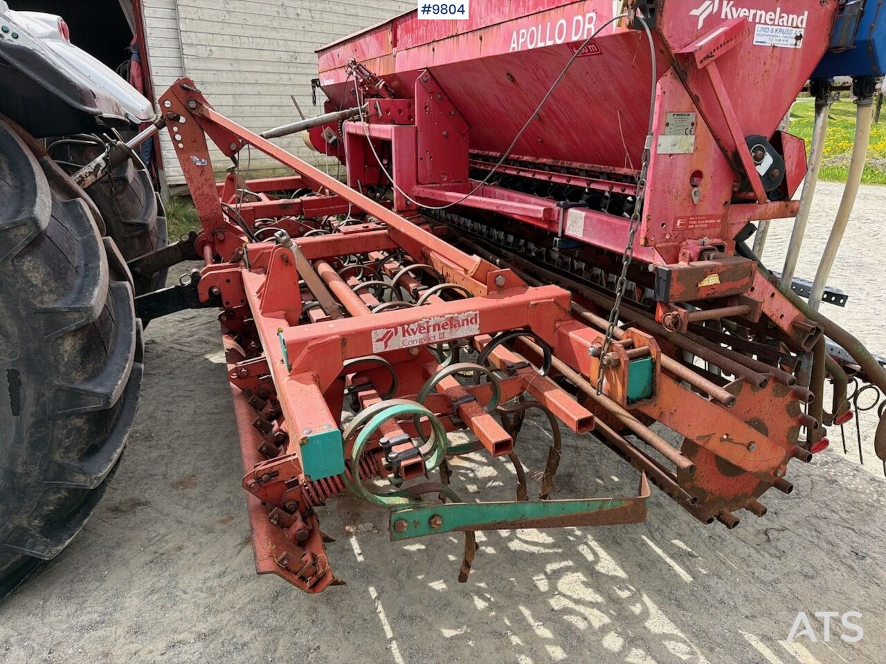 1995 Kverneland Fiona Apollo DR Combination seed drill - Combine seed drill: picture 4 1995 Kverneland Fiona Apollo DR Combination seed drill - Combine seed drill: picture 4