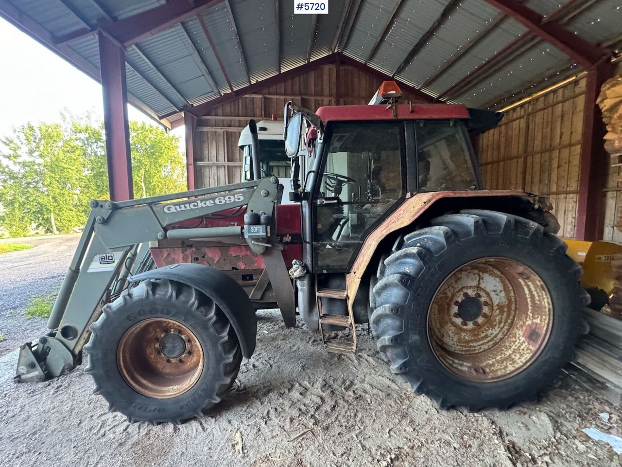 1996 Case 5140 4x4 w/ Quicke front loader - Farm tractor: picture 2 1996 Case 5140 4x4 w/ Quicke front loader - Farm tractor: picture 2