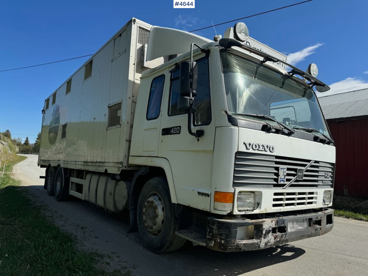 1997 Volvo FL12 6x2 Dyretransportbil - Livestock truck: picture 3 1997 Volvo FL12 6x2 Dyretransportbil - Livestock truck: picture 3