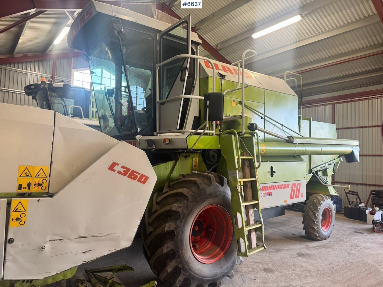 1999 Claas Dominator 68 S combine harvester with twin wheels. Well-maintained / Recently upgraded! - Combine harvester: picture 3 1999 Claas Dominator 68 S combine harvester with twin wheels. Well-maintained / Recently upgraded! - Combine harvester: picture 3