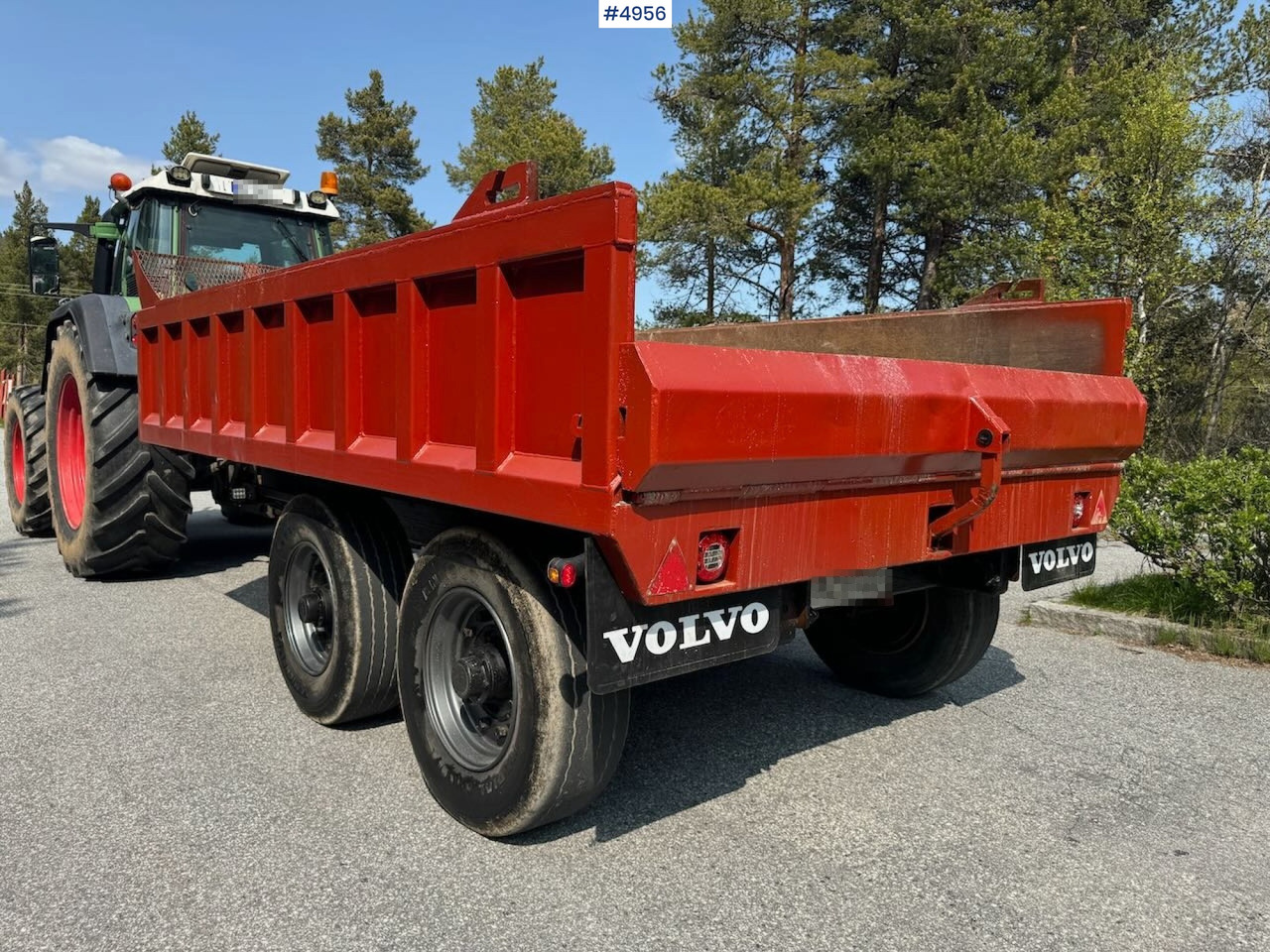 Farm tipping trailer/ Dumper 2001 Sele Tractor Trailer: picture 1