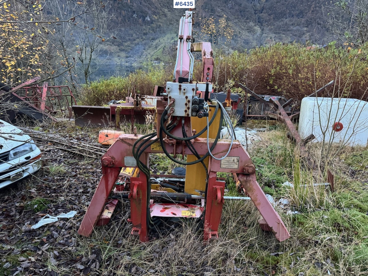 2001 Tellefsdal Auto Wrap 1300 Round bale wrapper. - Hay and forage equipment: picture 5 2001 Tellefsdal Auto Wrap 1300 Round bale wrapper. - Hay and forage equipment: picture 5