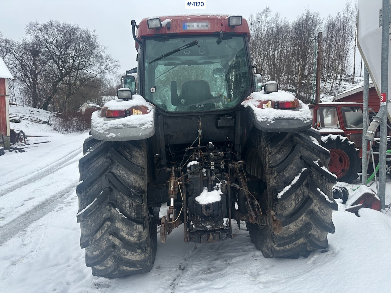 Farm tractor 2002 CASE MX 135 MAXXUM 4x4 tractor with front loader.: picture 8