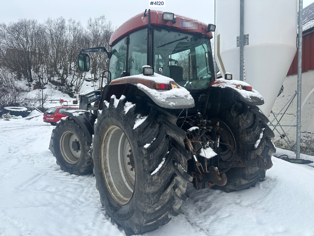 Farm tractor 2002 CASE MX 135 MAXXUM 4x4 tractor with front loader.: picture 7