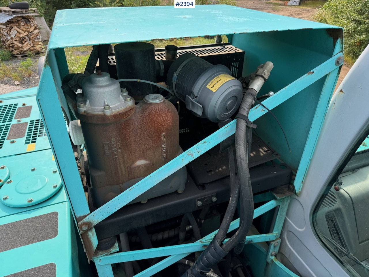 Excavator 2004 Montabert CPA 225 Drilltower w/ compressor: picture 18