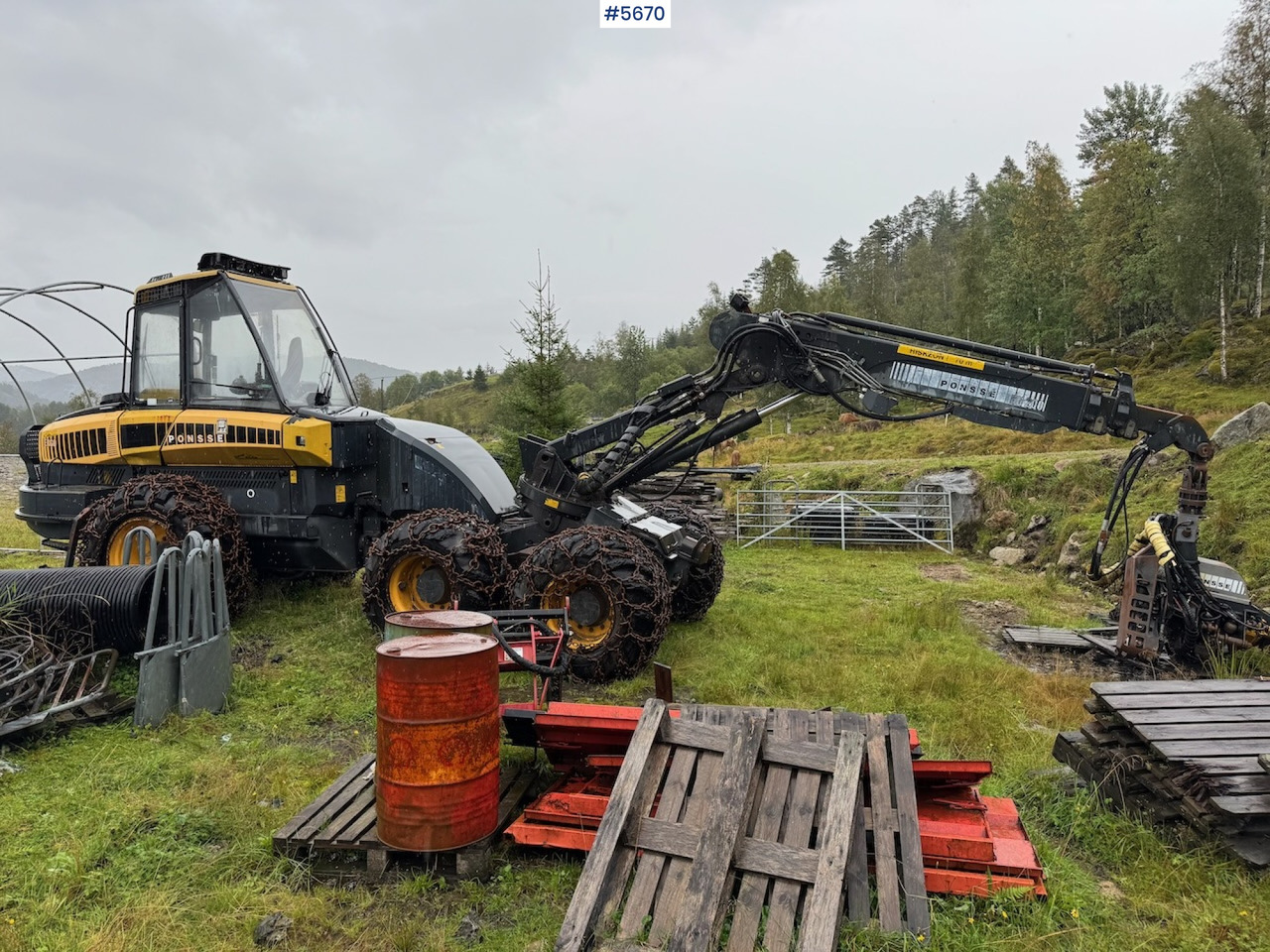 2004 Ponsse Ergo - Forestry harvester: picture 4 2004 Ponsse Ergo - Forestry harvester: picture 4