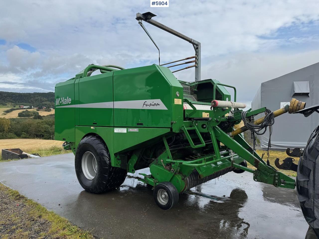 2006 McHale Fusion Kombipresse - Hay and forage equipment: picture 1 2006 McHale Fusion Kombipresse - Hay and forage equipment: picture 1