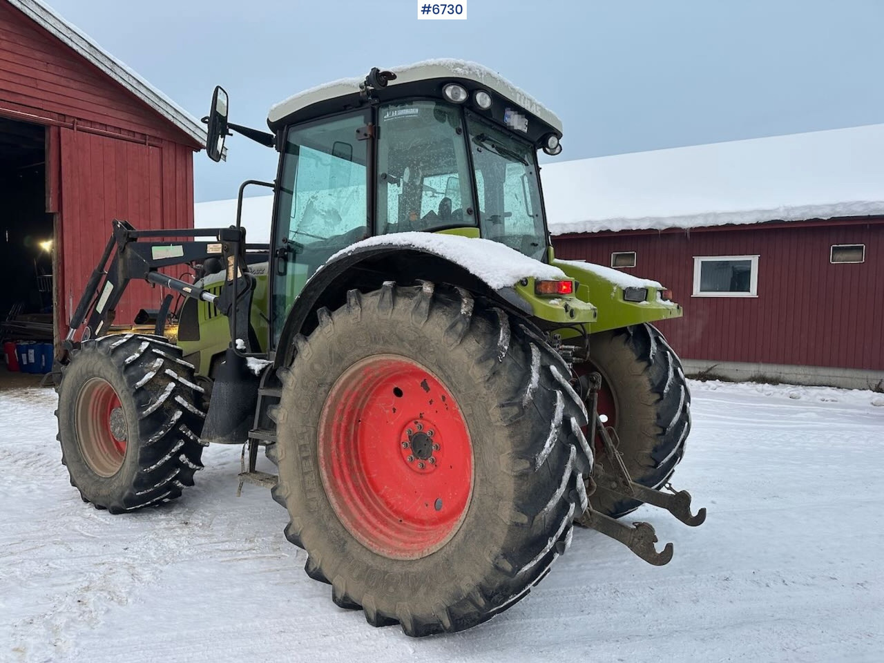 2007 Claas Ares 697 4x4 with front loader. SEE VIDEO. - Farm tractor: picture 3 2007 Claas Ares 697 4x4 with front loader. SEE VIDEO. - Farm tractor: picture 3