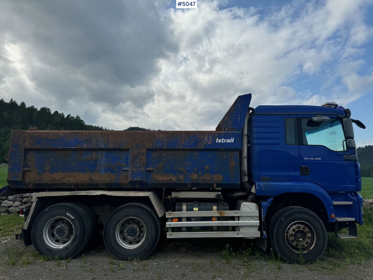 Tipper 2007 MAN TGA 26.480 6x4 tipper: picture 7