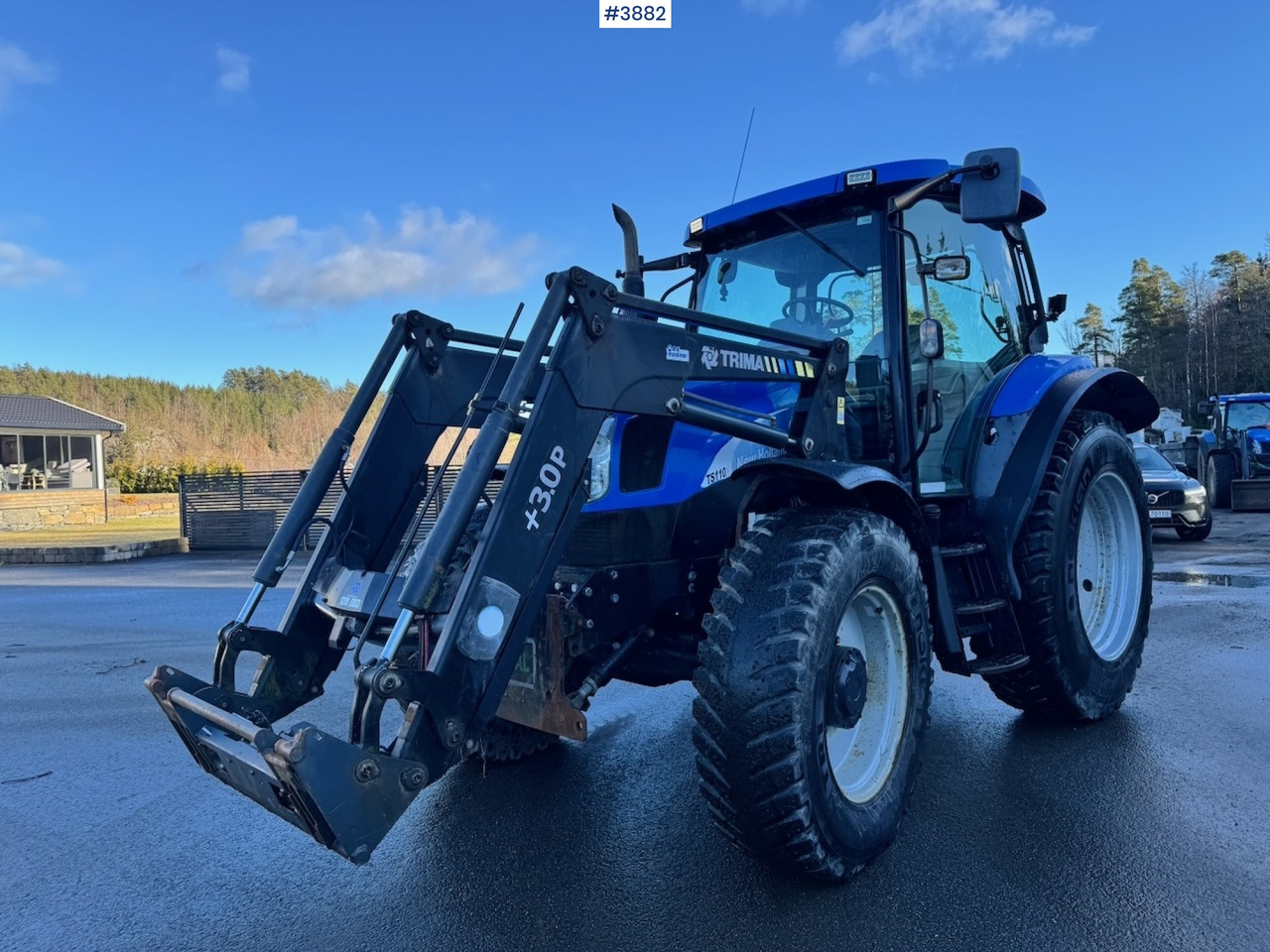 2007 New Holland TS110A - Farm tractor: picture 2 2007 New Holland TS110A - Farm tractor: picture 2