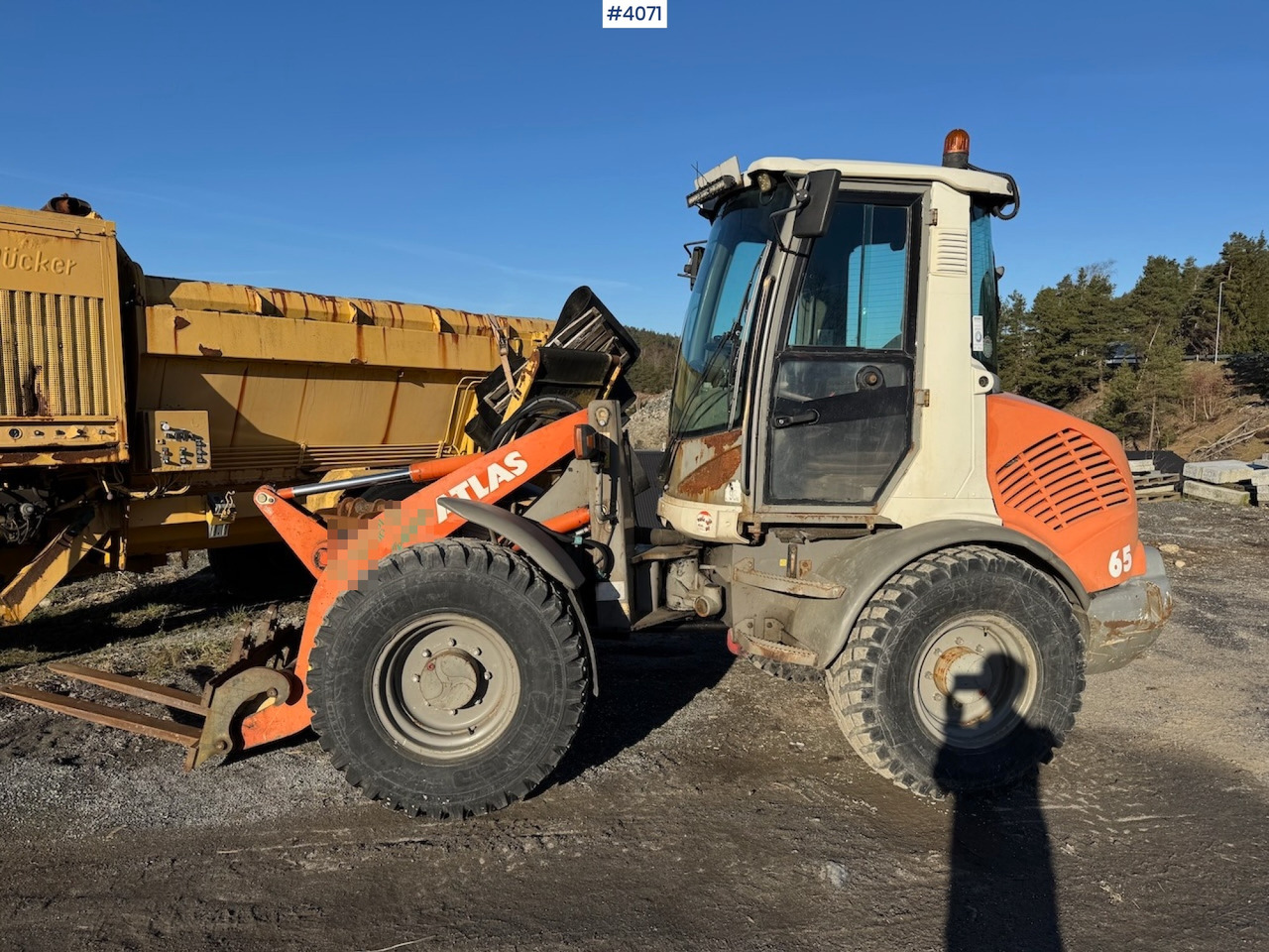 2008 Atlas 65 - Wheel loader: picture 2 2008 Atlas 65 - Wheel loader: picture 2