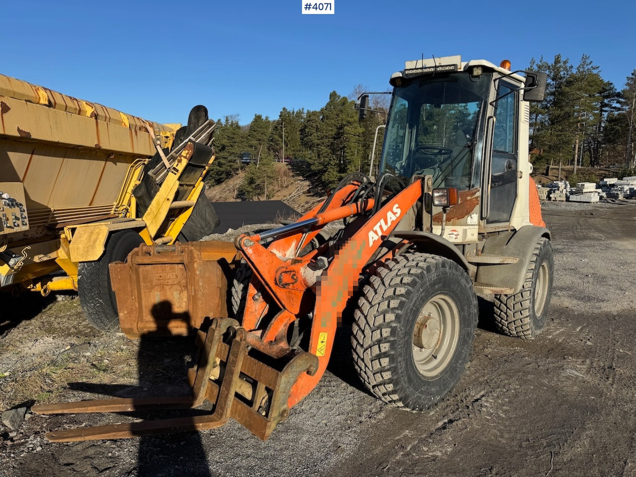 2008 Atlas 65 - Wheel loader: picture 3 2008 Atlas 65 - Wheel loader: picture 3