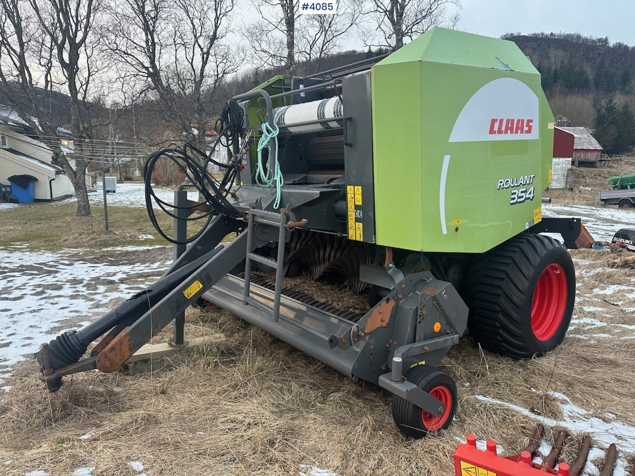 2008 Claas Rollant 354 Rotocut round baler. small repair object - Hay and forage equipment: picture 3 2008 Claas Rollant 354 Rotocut round baler. small repair object - Hay and forage equipment: picture 3