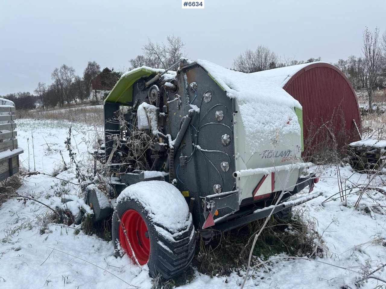 2008 Claas Rollant 354 round baler. w/Low usage. REP.OBJECT. - Hay and forage equipment: picture 4 2008 Claas Rollant 354 round baler. w/Low usage. REP.OBJECT. - Hay and forage equipment: picture 4