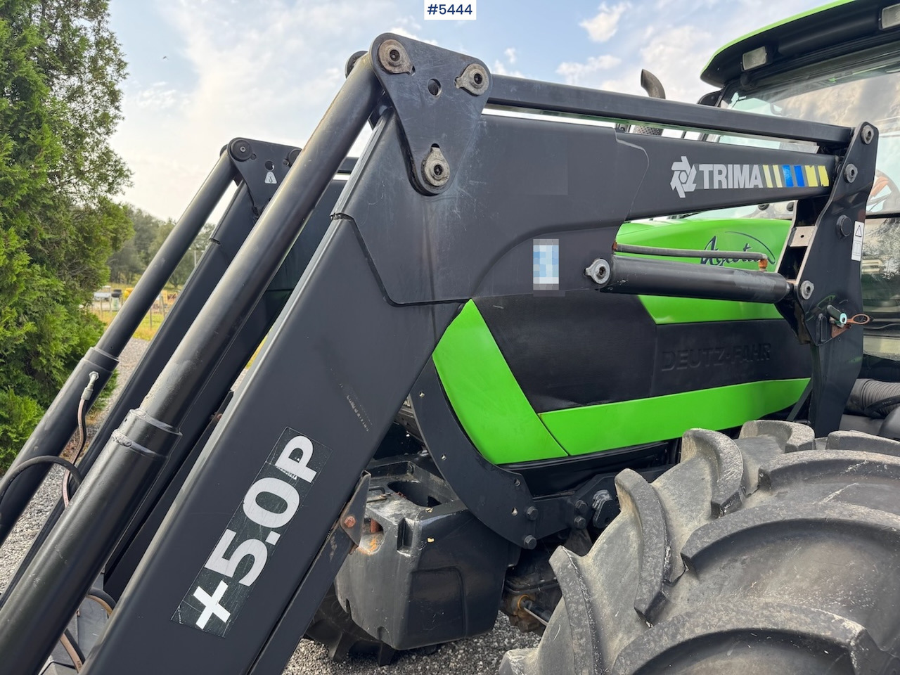 Leasing of  2008 Deutz Fahr Agrotron 150.7 w/ front loader. 2008 Deutz Fahr Agrotron 150.7 w/ front loader.: picture 10