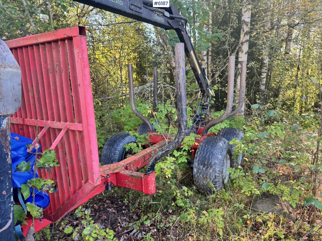 2008 Farmi Primero 3967 Timber trailer. - Timber trailer: picture 4 2008 Farmi Primero 3967 Timber trailer. - Timber trailer: picture 4