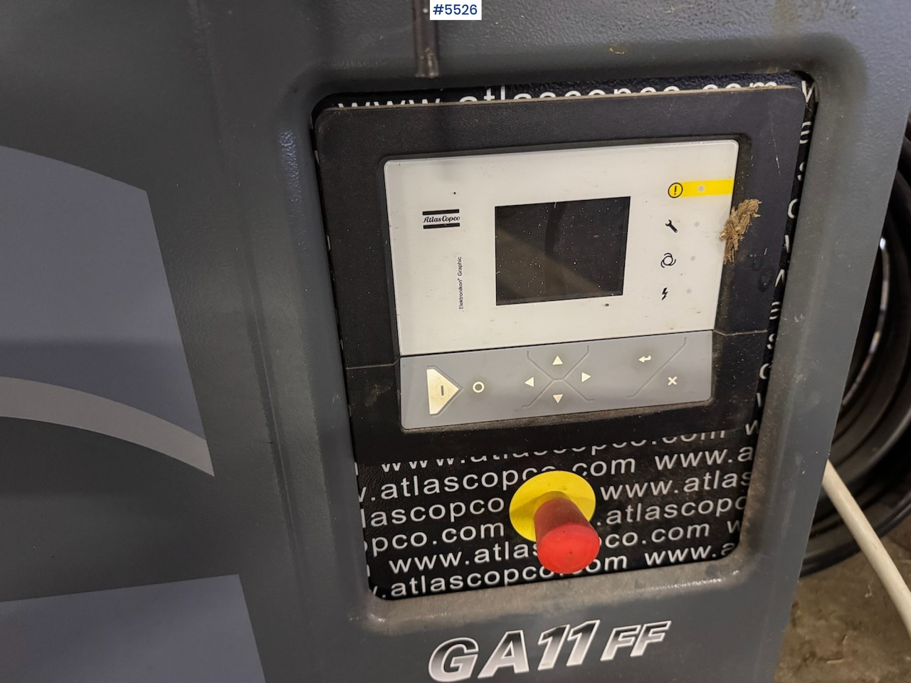 2012 Atlas Copco Airpower GA11FF - Air compressor: picture 4 2012 Atlas Copco Airpower GA11FF - Air compressor: picture 4