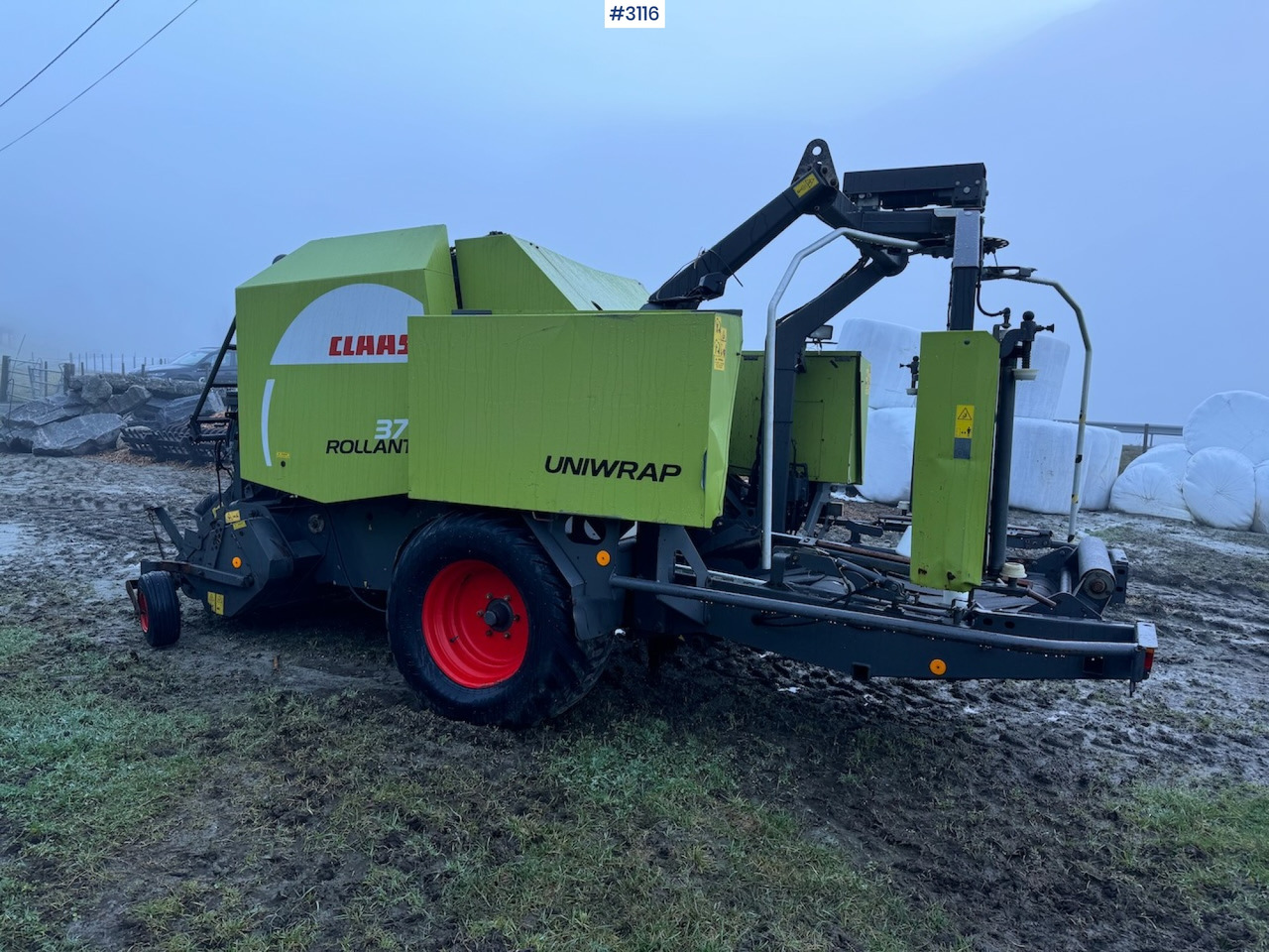 2012 Claas Rollant 375 uniwrap - Hay and forage equipment: picture 4 2012 Claas Rollant 375 uniwrap - Hay and forage equipment: picture 4