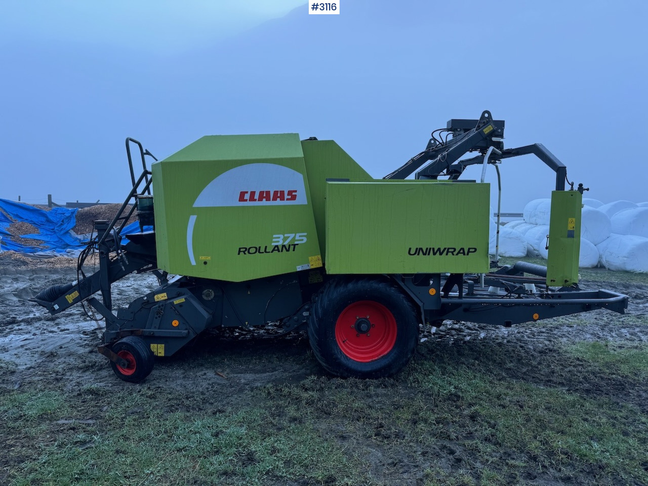 2012 Claas Rollant 375 uniwrap - Hay and forage equipment: picture 5 2012 Claas Rollant 375 uniwrap - Hay and forage equipment: picture 5