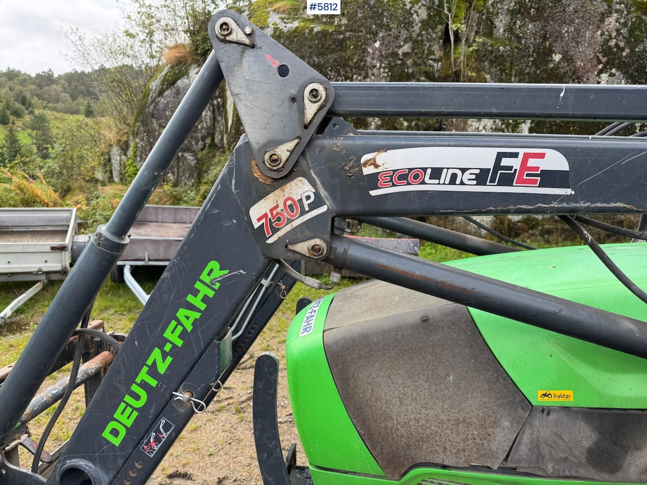 Leasing of  2013 Deutz Fahr Agroplus 410 DT w/ front loader. 2013 Deutz Fahr Agroplus 410 DT w/ front loader.: picture 14
