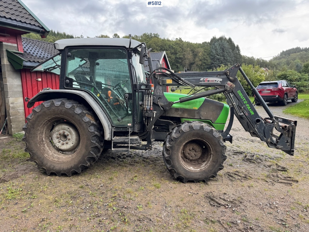 Leasing of  2013 Deutz Fahr Agroplus 410 DT w/ front loader. 2013 Deutz Fahr Agroplus 410 DT w/ front loader.: picture 7