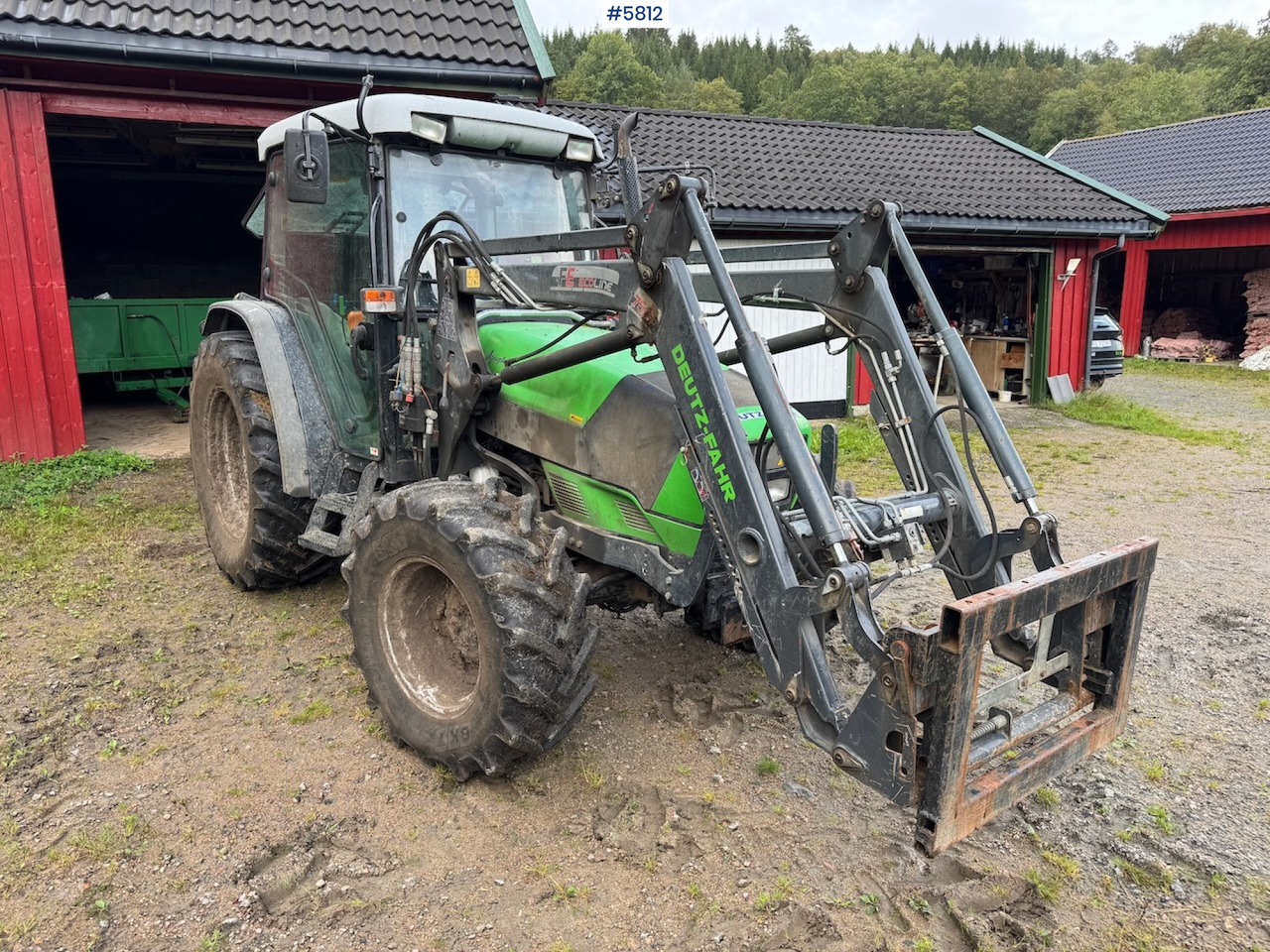 Leasing of  2013 Deutz Fahr Agroplus 410 DT w/ front loader. 2013 Deutz Fahr Agroplus 410 DT w/ front loader.: picture 6