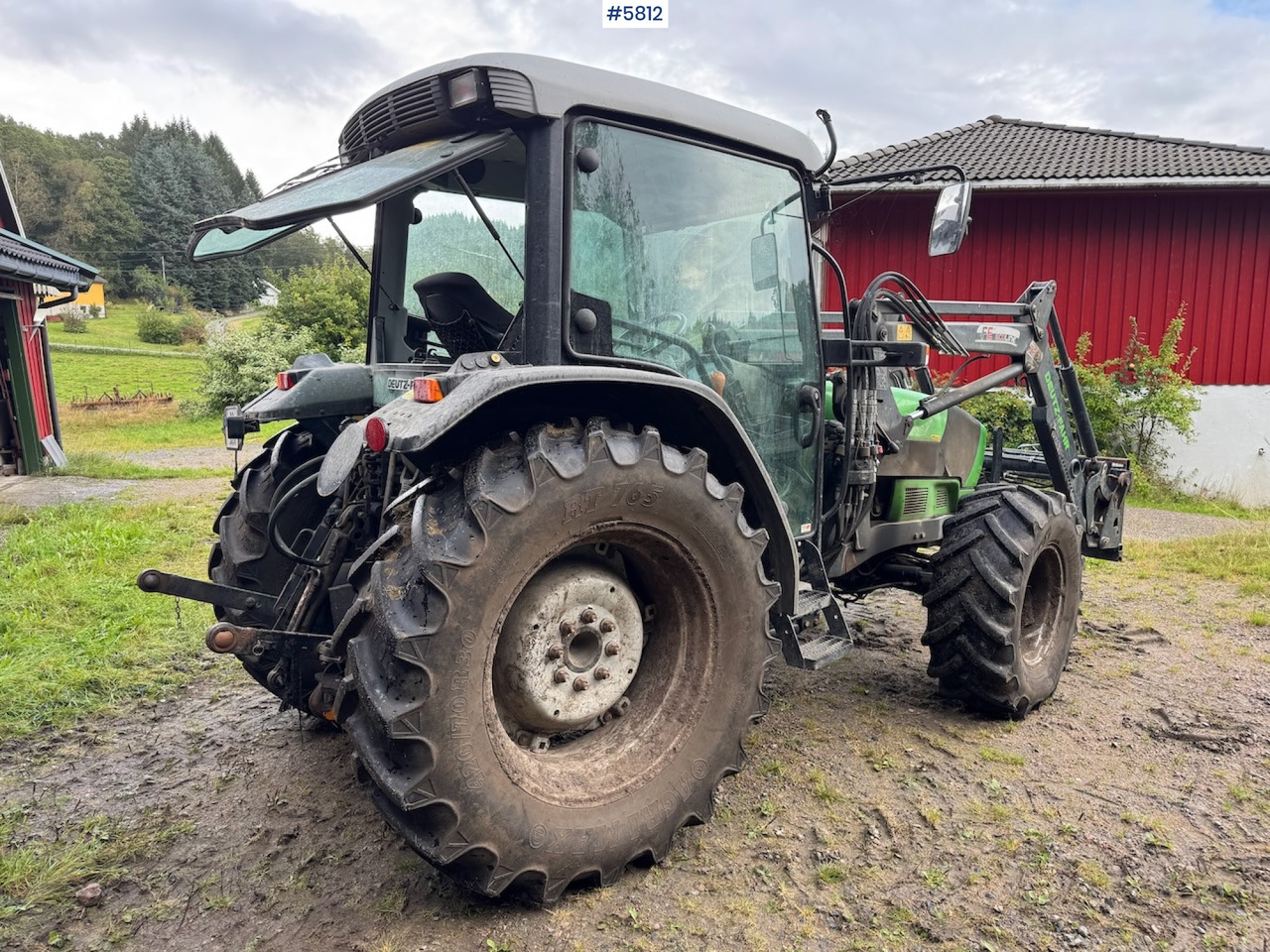 Leasing of  2013 Deutz Fahr Agroplus 410 DT w/ front loader. 2013 Deutz Fahr Agroplus 410 DT w/ front loader.: picture 8