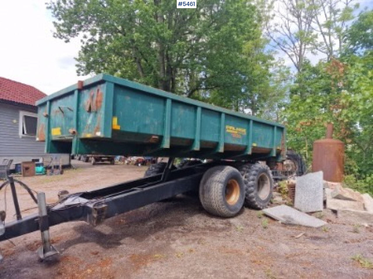 2013 Palmse 1200 Dump Trailer - Farm tipping trailer/ Dumper: picture 4 2013 Palmse 1200 Dump Trailer - Farm tipping trailer/ Dumper: picture 4