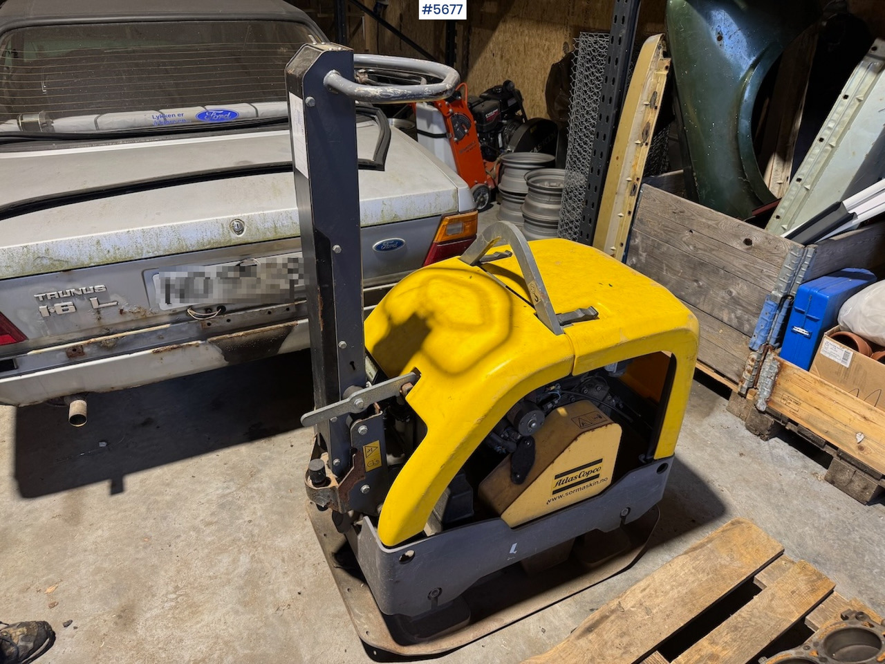 2015 Atlas Copco LG 400 Vibro Plate. - Vibratory plate: picture 1 2015 Atlas Copco LG 400 Vibro Plate. - Vibratory plate: picture 1