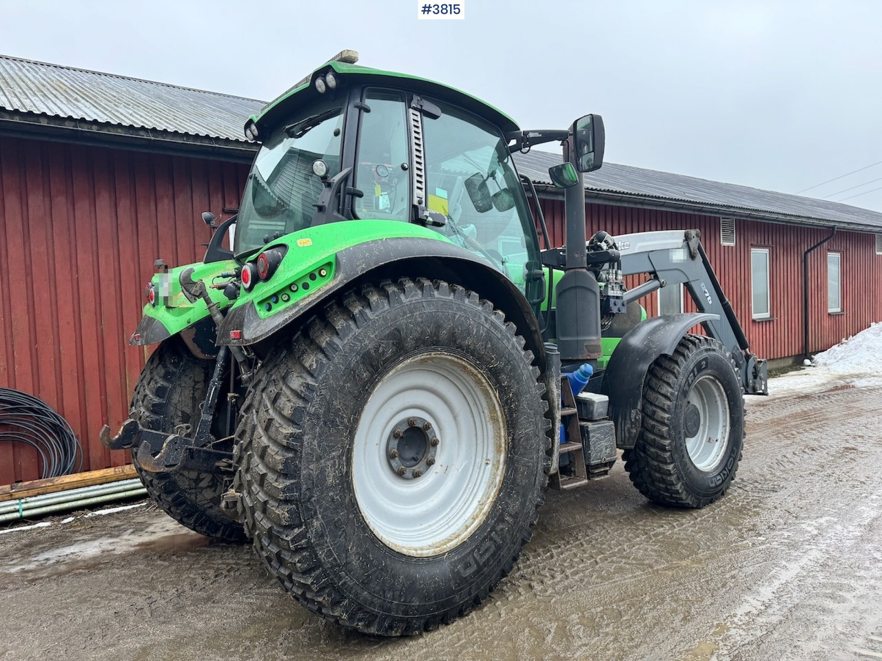 2015 Deutz-fahr 6190 Agrotron w/ Front loader, Front PTO and 2 sets of tires. - Farm tractor: picture 4 2015 Deutz-fahr 6190 Agrotron w/ Front loader, Front PTO and 2 sets of tires. - Farm tractor: picture 4